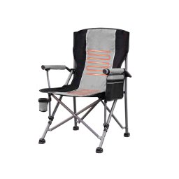 Leziter Premium fotoliu încălzit cu suport pentru pahare gri
