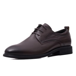 Pantofi barbati din piele naturala, Otter, E6E670004B 02-N, maro