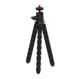 Trepied PULUZ flexibil cu telecomandă pentru telefoane mobile (Apple) și camere sportive (DJI Action, GoPro, Insta360)