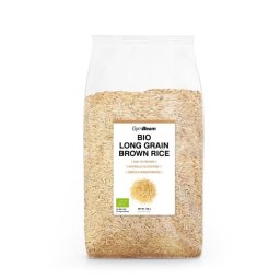 GymBeam BIO Orez brun cu bob lung 500 g