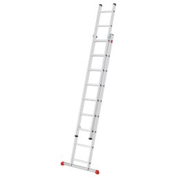 Scara aluminiu Hailo HobbyStep, 2 x 9 trepte
