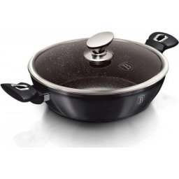 GARNEK GRANITOWY WOK 28cm BERLINGER HAUS BH-7111 CARBON PRO