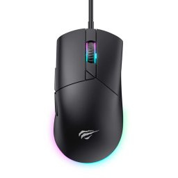 Mouse MS1038 8000DPI, 1.6m, 5V RGB Negru