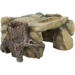 Trixie decorațiune pentru terariu piatră cu cioturi de copac 25 cm