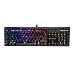 Tastatura Tastatură mecanică A4TECH BLOODY B820R RGB 0 LK BLUE SWITCH USB, Cu fir, Negru