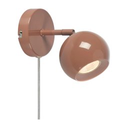 Markslöjd 108984 - Spot de perete POP 1xGU10/7W/230V, maro