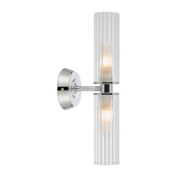 Markslöjd 109027 - Aplică de perete pentru baie RIMINI, 2xG9/20W/230V, IP44, crom lucios