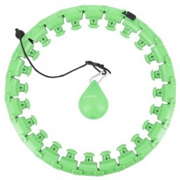 Hula Hoop cu Greutate HMS HHW01 45 cm, Verde