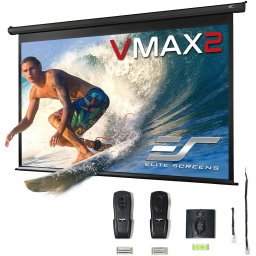 Ecran proiectie electric, perete/tavan, 234.7 cm x 132 cm, EliteScreens VMAX106UWH2,Format 16:9, trigger 12v