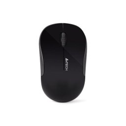 MOUSE wireless A4tech, PC sau NB, 2.4GHz, optic, 1000 dpi, butoane-scroll 3-1, Negru, "G3-300N-BK" (timbru verde 0.18 lei)