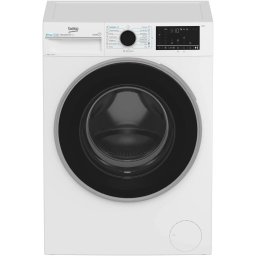 Masina de spalat rufe Beko B3WFU48215WWES, 8 kg, 1200 RPM, Clasa A, HomeWhiz prin Bluetooth Remote Control, SteamCure, AddXtra, Motor ProSmart Inverter, AutoClean Detergent Drawer, Silent Tech, Alb
