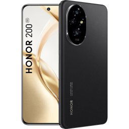 Telefon Mobil Honor 200, Procesor Qualcomm SM7550-AB Snapdragon 7 Gen 3 Octa-Core, OLED Touchscreen 6.7", 8GB RAM, 256GB Flash, Camera Tripla 50+50+12MP, Wi-Fi, 5G, Dual Sim, Android, Negru