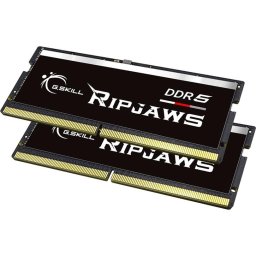 Kit dual memorie RAM G.Skill RipJaws, Capacitate DDR5 32GB (2x16GB), Frecventa 4800 MHz, CL 34, Negru