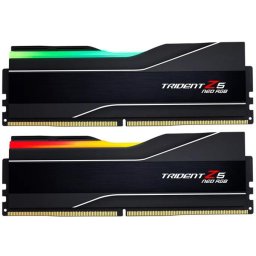 Kit dual memorie RAM G.Skill Trident Z5 NEO RGB, Capacitate DDR5 64GB (2 x 32 GB), Frecventa 6000 MHz, CL 32, Negru