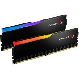 Kit dual memorie RAM G.Skill Ripjaws M5, Capacitate DDR5 64GB (2x 32 GB), Frecventa 6000 MHz, CL 28, Negru