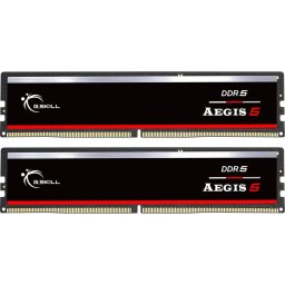 Kit dual memorie RAM G.Skill Aegis 5, Capacitate DDR5 64GB (2x 32 GB), Frecventa 5200 MHz, CL 40, Negru