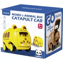 Catapult pentru mașini în formă de autobuz, 12 cm