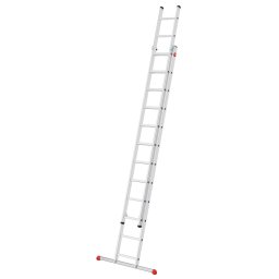 Scara aluminiu Hailo S80 ProfiStep Duo, Extensibila 2 sectiuni, 2 x 12 trepte