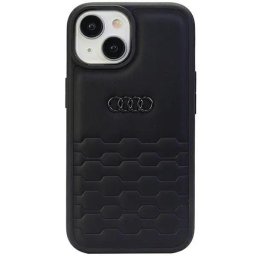 Husa Audi GT Synthetic Leather case for iPhone 15 Plus - black