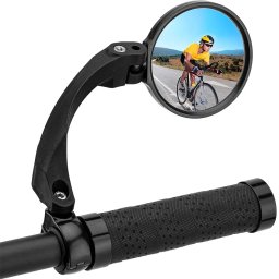 Rockbros 26210001004 rear right bicycle mirror - black