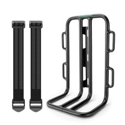 Rockbros 33210010001 front bicycle shelf for bicycle fork - black