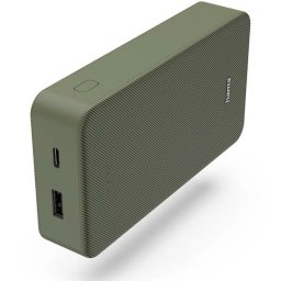 Baterie externa "Colour 20" Power Pack 20000 mAh 2 Outputs: USB-C USB-A Verde