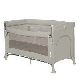 Patut pliant multifunctional Lionelo Ellen cu laterala culisanta pana la 15 kg 120x60 cm