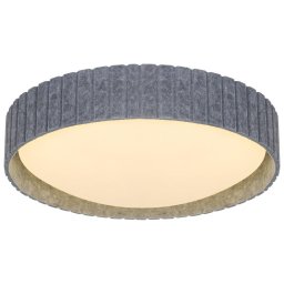 Nordlux - Plafonieră CORATO, 3x E14/15W/230V, Ø 42 cm, gri