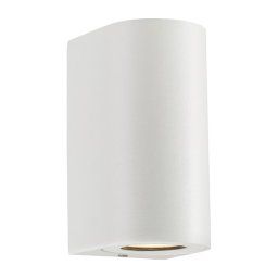 Nordlux - Aplică de exterior CANTO 2xGU10/28W/230V IP44 alb
