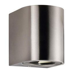 Nordlux - Aplică de perete LED pentru exterior CANTO, 2xLED/6W/230V, IP44, inox