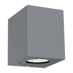 Nordlux - Aplica de perete pentru exterior CANTO 2xLED/5W/230V IP44 gri