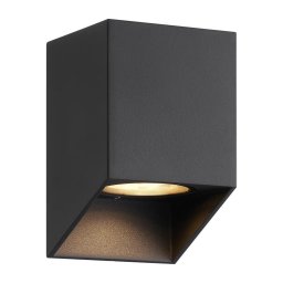 Nordlux - Aplică de perete pentru exterior NIKO 1xGU10/25W/230V IP54 neagră