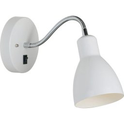 Nordlux - Aplică de perete CYCLONE 1xE14/15W/230V albă