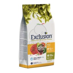 Exclusion Mediterraneo Monoprotein Formula Small Breed - vită 2 kg