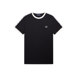 FRED PERRY T-Shirt Taped Ringer M4620 102 black