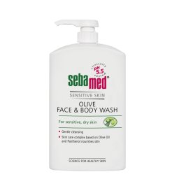 Gel de dus cu ulei de masline fata si corp, Sebamed (Concentratie: Gel de dus, Gramaj: 1000 ml)