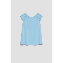 Marisse Women's Shirt L-Ko-4031 Pale Blue