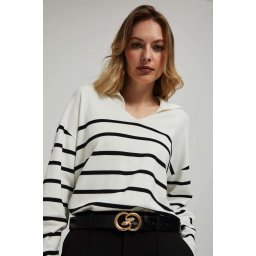 Marisse Black Belt With A Decorative Snake-Shaped Buckle