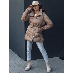 Haină de iarnă pentru femei BLOOM cămilă