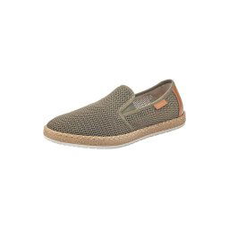 Rieker Espadrile maro / oliv