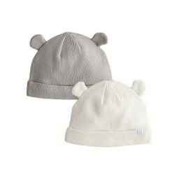 Next Căciulă gri / alb