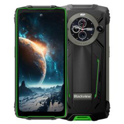 Telefon mobil BLACKVIEW BV8200 256GB 12GB RAM Dual Sim 4G Black Green
