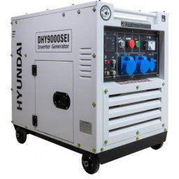 DHY-9000SEi Generator de curent monofazat tip inverter, Hyundai , putere max 6,5 kVA, diesel , cod DHY9000SEi