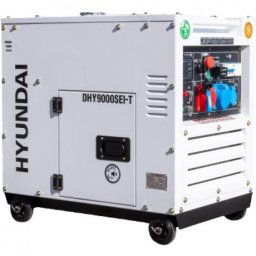 DHY-9000SEi-T Generator de curent trifazat cu tehnologie tip inverter, Hyundai, putere max 8,1 kVA , cod DHY9000SEi-T