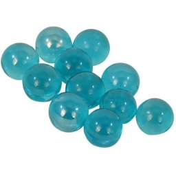 Happet bile de sticlă colorată pentru acvarii (Albastru deschis) 300 g