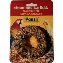 Inel de vitamine Panzi pentru papagali mari (3 x 70 g) 210 g