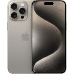 Apple iPhone 15 Pro Max 256GB 8GB RAM 5G Dual SIM Natural Titanium + Folie protectie Display