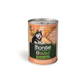 Monge BWild Grain Free Adult Dog - somn cu dovleac și zucchini 400 g