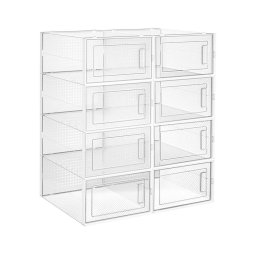 Raft modular BOXIFY cu compartimente, alb