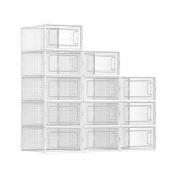 Raft modular BOXIFY cu compartimente, alb